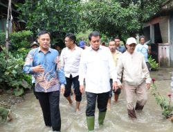 Bupati Tangerang Tinjau Banjir di Perumahan Nuansa Mekarsari Rajeg