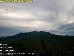 Gunung Awu Berstatus Waspada, Warga Sangihe Dilarang Mendekat dalam Radius 3 KM