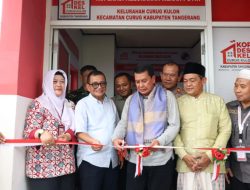 Bupati Tangerang Resmikan Koperasi Kelurahan Merah Putih Curug Kulon