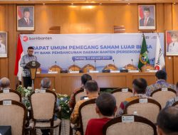 Hadiri RUPS LB, Gubernur Andra Soni: Bank Banten Harus Menjadi Identitas dan Kebanggaan Warga