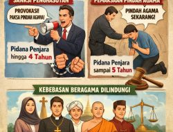 KUHP Baru Tegaskan Sanksi Pidana Penghasutan dan Pemaksaan Pindah Agama, Kebebasan Beragama Tetap Dilindungi