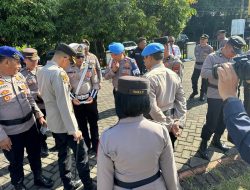 Kapolres Minahasa Utara Pimpin Langsung Gaktibplin Personel Polres Minut