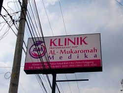 Parah  !!! Limbah B3 klinik rawat inap Al Mukaromah Medika pekon tekat, kecamatan Pulau panggung. Asal buang bukan pada tempat nya.