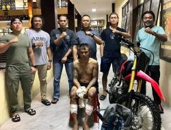 Residivis Curanmor asal Ibolian Ditangkap Polres Kotamobagu, 2 Kaki Ditembak Polisi