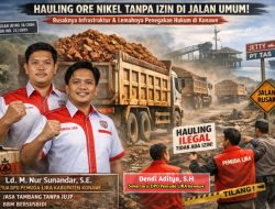 Pemuda LIRA Konawe Tantang Pemerintah Dan APH, Tindak Tegas Aktifitas Hauling PT.ST Nickel Resources Tak Kantongi Izin