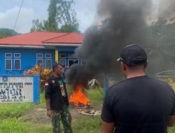 Warga Desa Saluta Gelar Aksi Protes Tuntut Transparansi Dana Desa