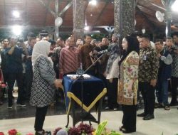 Bupati Brebes Usai Melantik Pejabat Baru Di Sembilan Dinas