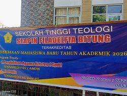 Tim Asesor BAN-PT RI Kementrian Pendidikan Tinggi, Sains, dan Teknologi Republik Indonesia, Kunjungi STT SEAPIN “FILADELFIA” kota Bitung Sulawesi Utara