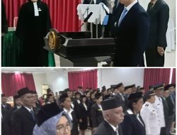 Bupati Michael Thungari Lantik Pejabat Pimpinan Tinggi Pratama hingga Fungsional di Lingkup Pemkab Sangihe