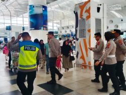 Kapolresta Deli Serdang Tinjau Langsung Arus Balik Lebaran 1447 H di Bandara Kualanamu