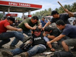 Lampu SPBU Dipadamkan, Wartawan Dikeroyok Saat Bongkar Dugaan Mafia Solar di Tababo, Mitra