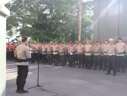Apel Kesiapan di Marina Plaza, Polresta Manado Pastikan Pengamanan Malam Takbiran dan Sholat Idul Fitri 1447 H Berjalan Optimal