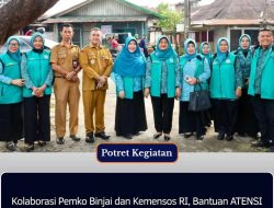 Kolaborasi Pemko Binjai dan Kemensos RI Bantuan ATENSI Disalurkan, Fokus Bantu Masyarakat Rentan