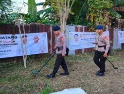 Pastikan Keamanan Paskah Nasional, Tim Jibom Satbrimob Polda Sulut Sterilisasi Kawasan Megamas