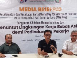 Peringatan Hari K3 Sedunia dan Menjelang May Day 2026: Hentikan Bahaya Asbes, Perkuat Perlindungan Pekerja