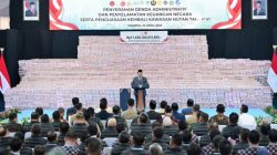 Presiden Prabowo Saksikan Penyerahan Rp11,42 Triliun dan Ratusan Ribu Hektare Lahan Hasil Penyelamatan ke Negara