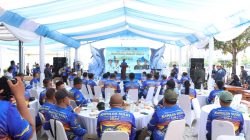 Wakapolda Buka Fishing Tournament Kapolda Sulut Cup I Tahun 2026 di Kawasan Megamas Manado