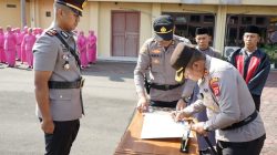 Sertijab Tiga Kapolsek di Polres Cilegon, Kapolres Tekankan Kinerja Profesional dan Sinergi