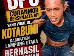 DPO Curanmor Bersenjata Api yang Viral di Kotabumi Kabupaten Lampung Utara Berhasil Diamankan Polisi Lalu Lintas