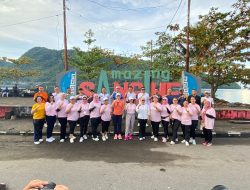 Sinergitas Forkopimda Menguat dalam Jalan Sehat dan Aksi Bersih Lingkungan di Tahuna