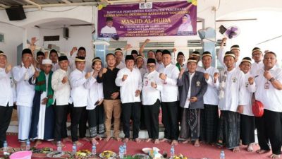 Jumling di Cisauk, Bupati Tangerang Ajak Masyarakat Jadikan Masjid Sebagai Benteng Iman dan Sosial