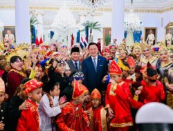 Presiden Prabowo Jamu PM Tailan dalam Santap Malam Resmi Bernuansa Budaya Nusantara